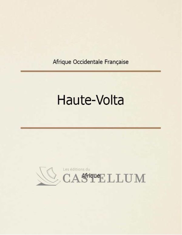 French Upper Volta