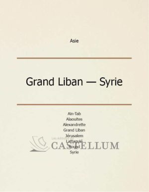 Greater Lebanon — Syria